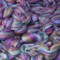 Designer Blend Superfine Merino and Stellina Top Roving. Fancy, Colorful, Exotic - Limited Edition. Fata Morgana